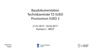 Universitätsspital Zürich, Neubau Technikzentrale TZ-SUED und Modulbau SUED 2