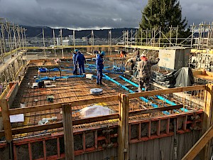 Baustellenimpressionen Ackersteinstrasse