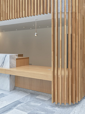 Eingangshalle und Konferenzzentrum Stadtspital Triemli, Zürich