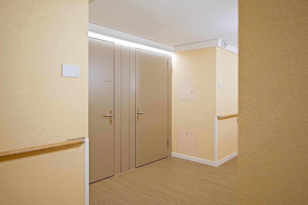 Tertianum Friedau, Frauenfeld, Umbau und Sanierung Pflegezimmer