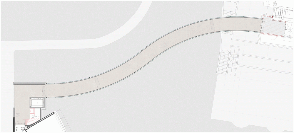 Neubau Passerelle, Schweizer Paraplegiker-Zentrum, Nottwil