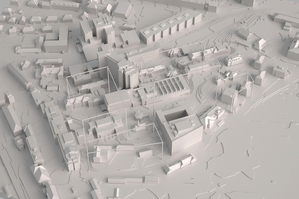 Inselspital Bern, Wettbewerb Neubau Spitalgebäude