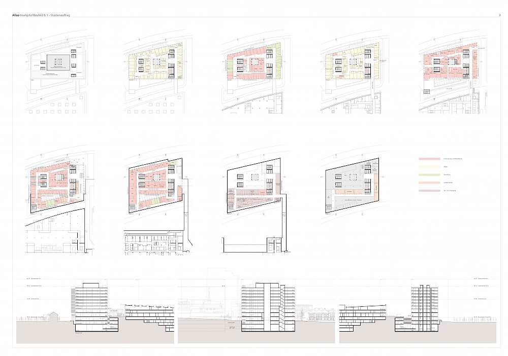 Inselspital Bern, Wettbewerb Neubau Spitalgebäude