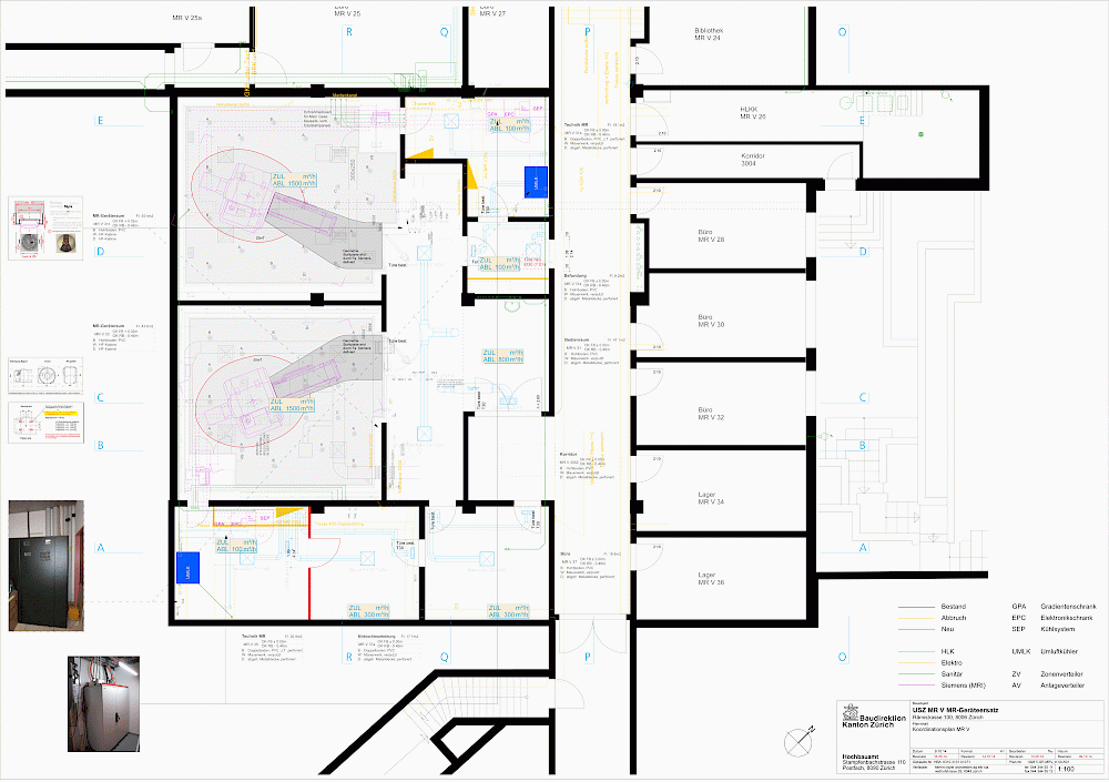 USZ, Ersatz von 2 MR-Geräten