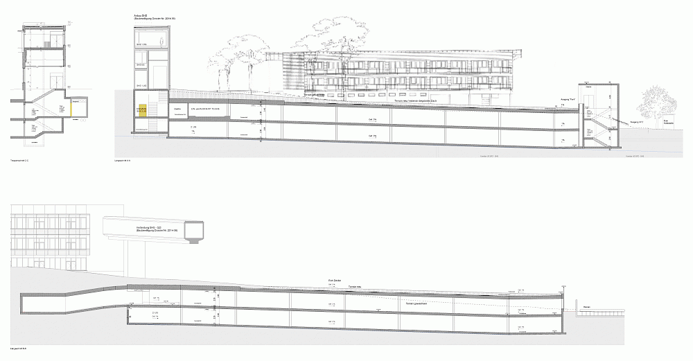 Neubau Tiefgarage, Schweizer Paraplegiker-Zentrum, Nottwil