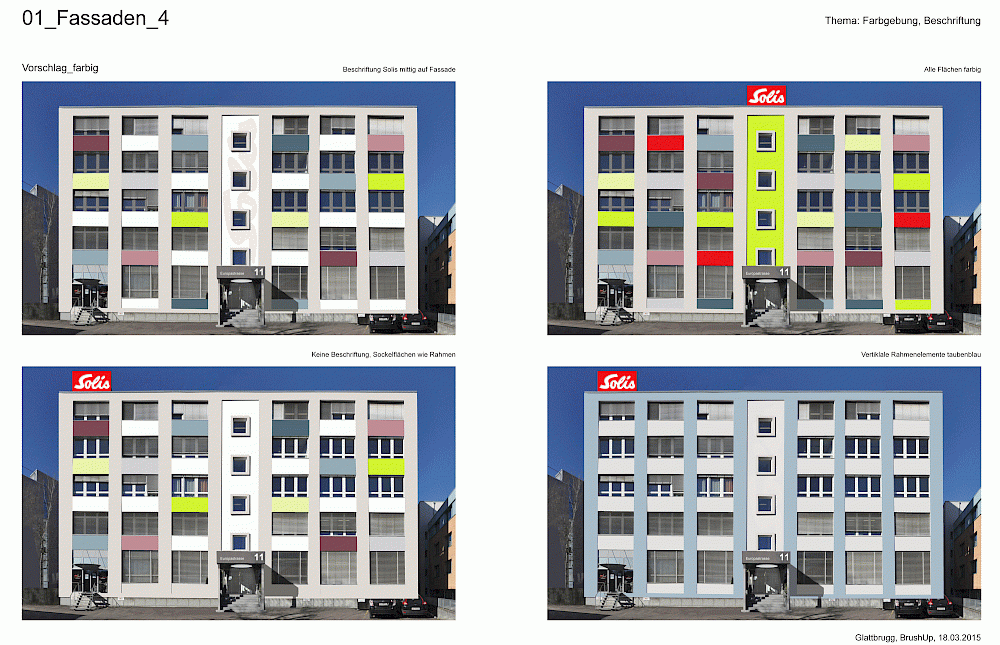 Brush-Up Bürogebäude, Glattbrugg