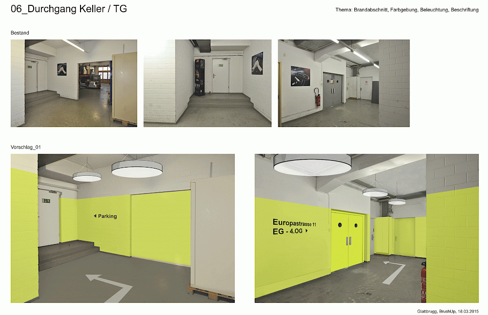 Brush-Up Bürogebäude, Glattbrugg