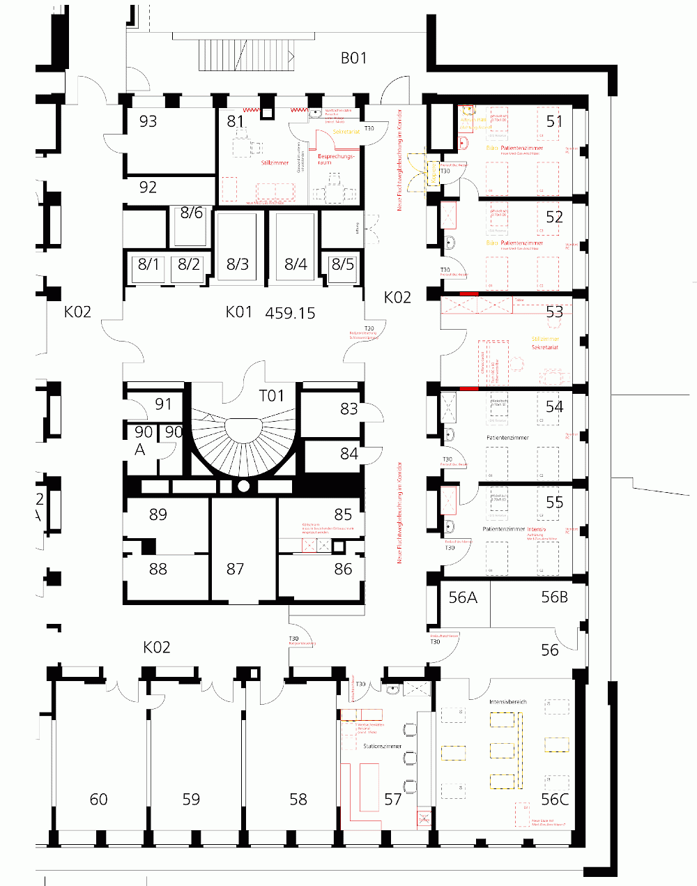 Umbau Neonatologie, Winterthur