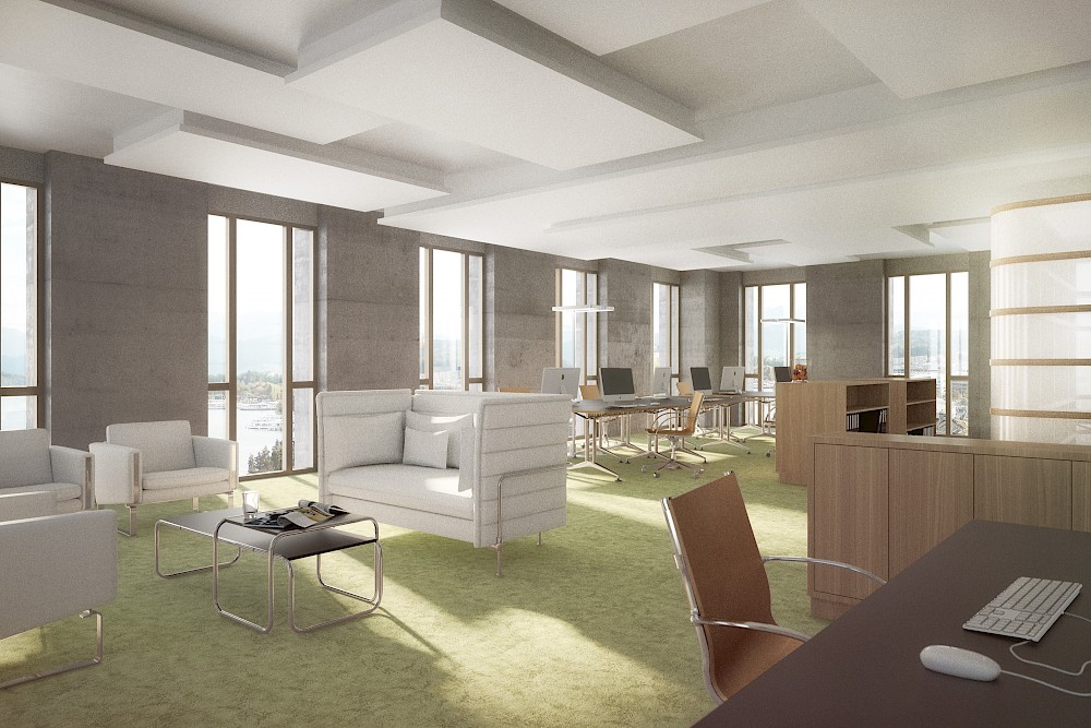 Neubau Bürogebäude Suva Fluhmatt Luzern