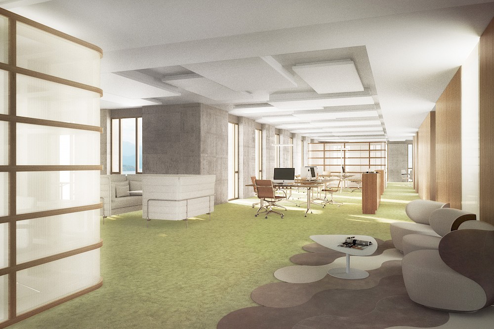 Neubau Bürogebäude Suva Fluhmatt Luzern