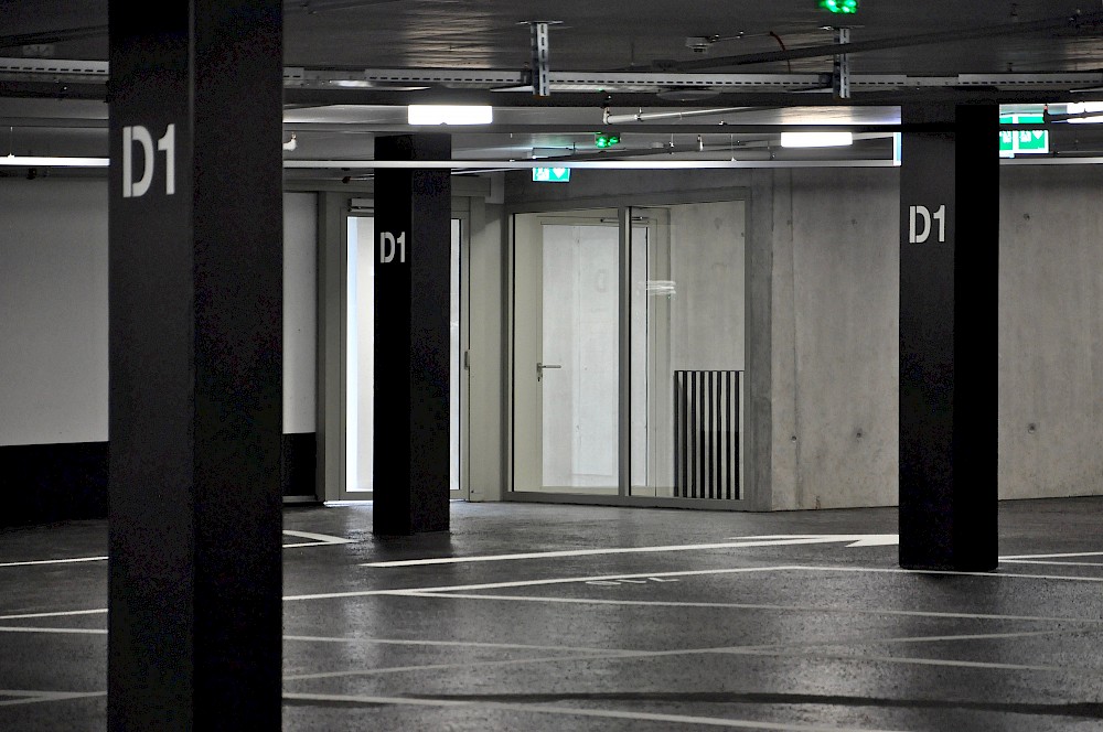Schweizer Paraplegiker-Zentrum, Nottwil, Neubau Tiefgarage D