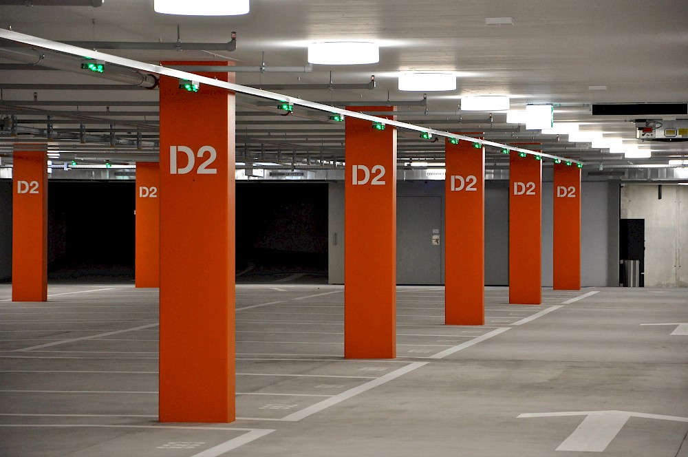 Schweizer Paraplegiker-Zentrum, Nottwil, Neubau Tiefgarage D