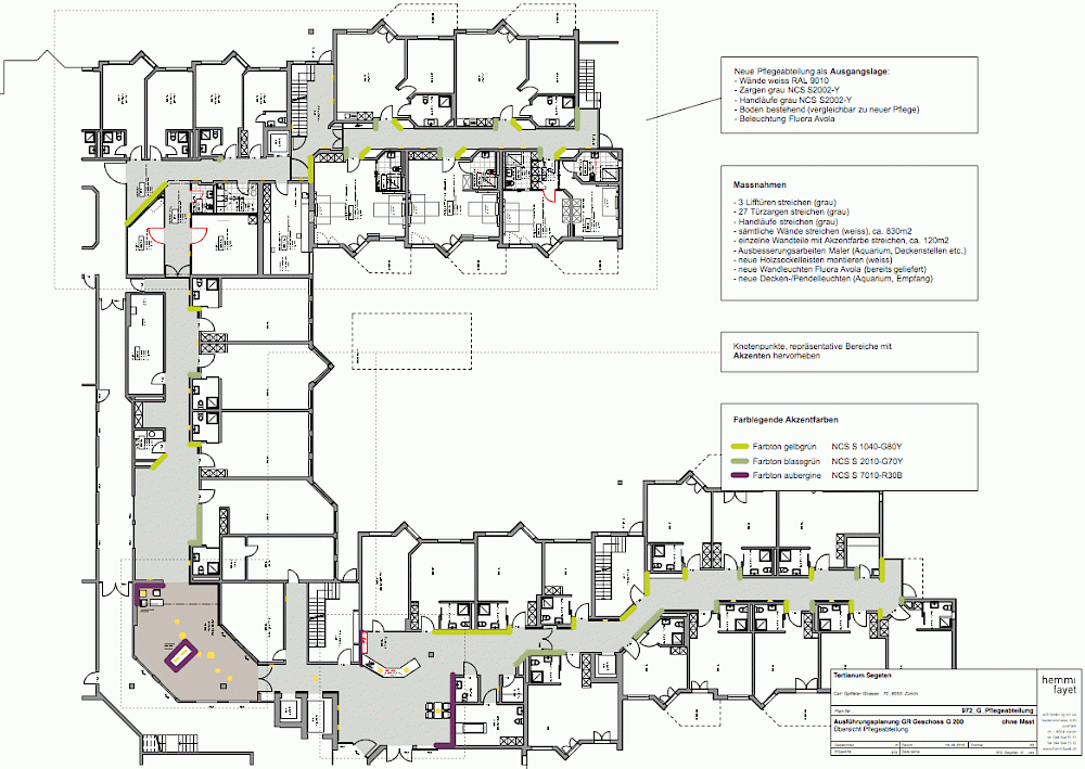 Tertianum Residenz Segeten, Zürich, Brush-Up Pflegetrakt