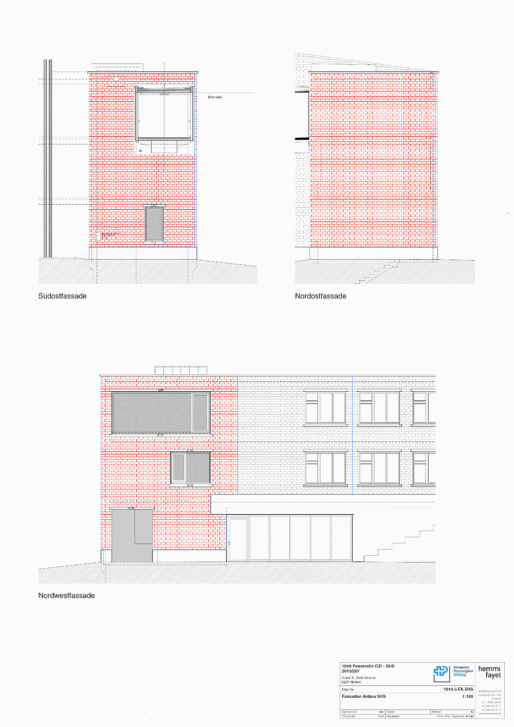 Schweizer Paraplegiker-Zentrum, Nottwil, Neubau Verbindung SHS-GZI