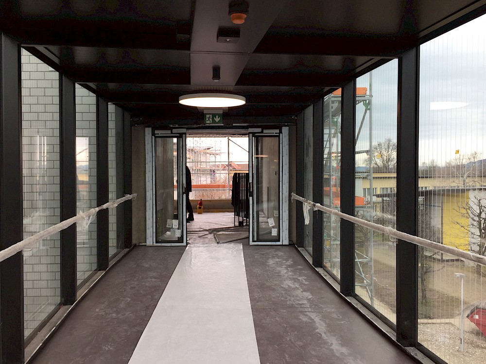 Schweizer Paraplegiker-Zentrum, Nottwil, Neubau Verbindung SHS-GZI