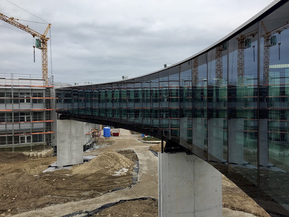 Schweizer Paraplegiker-Zentrum, Nottwil, Neubau Verbindung SHS-GZI