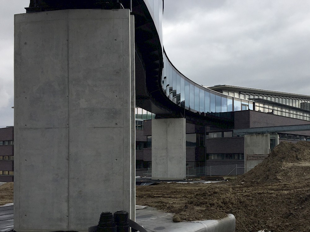 Schweizer Paraplegiker-Zentrum, Nottwil, Neubau Verbindung SHS-GZI