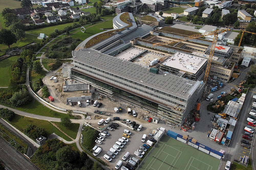 Erneuerung und Erweiterung, Schweizer Paraplegiker-Zentrum, Nottwil