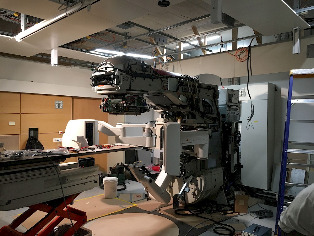 Ersatz Linearbeschleuniger, Stadtspital Triemli Zürich