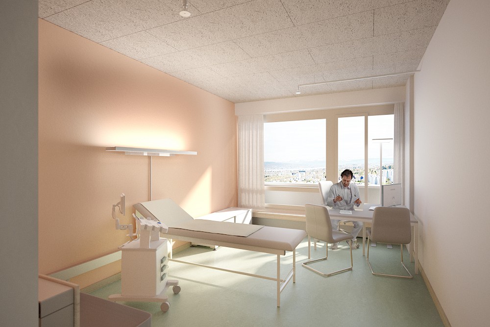 Stadtspital Triemli Zürich, Instandhaltung Turm