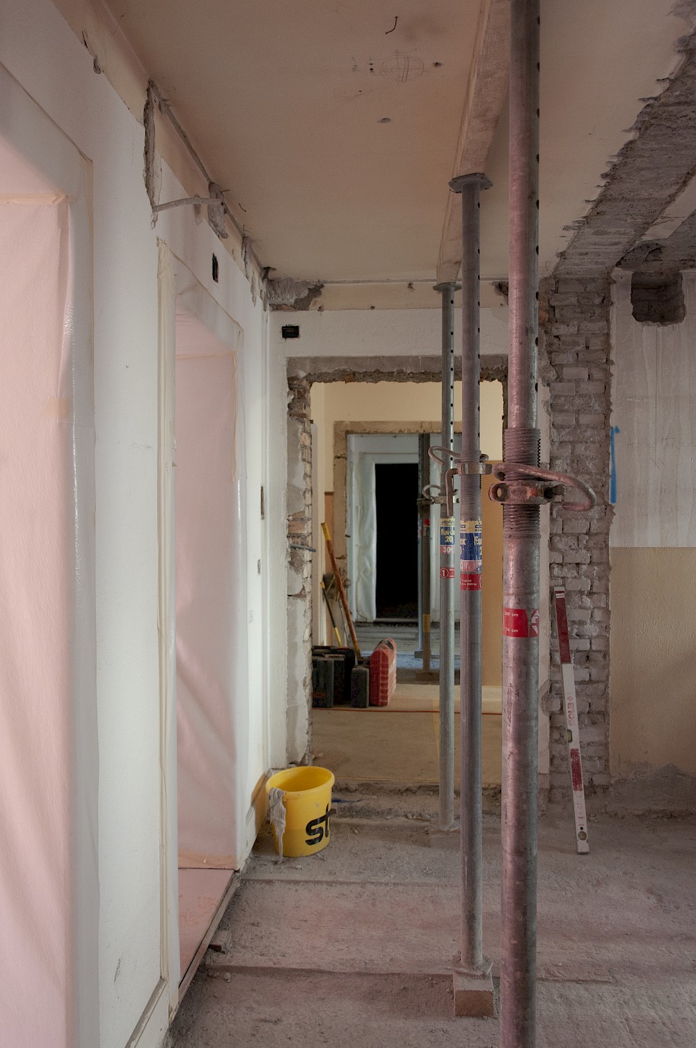 Start Umbau Geranienstrasse