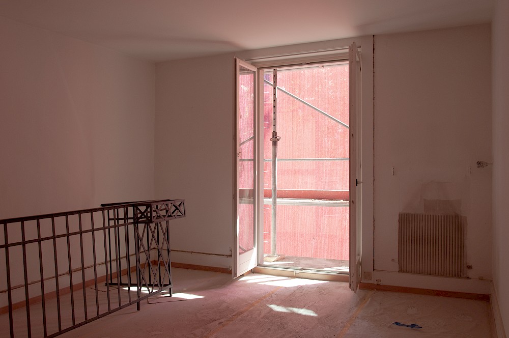 Start Umbau Geranienstrasse