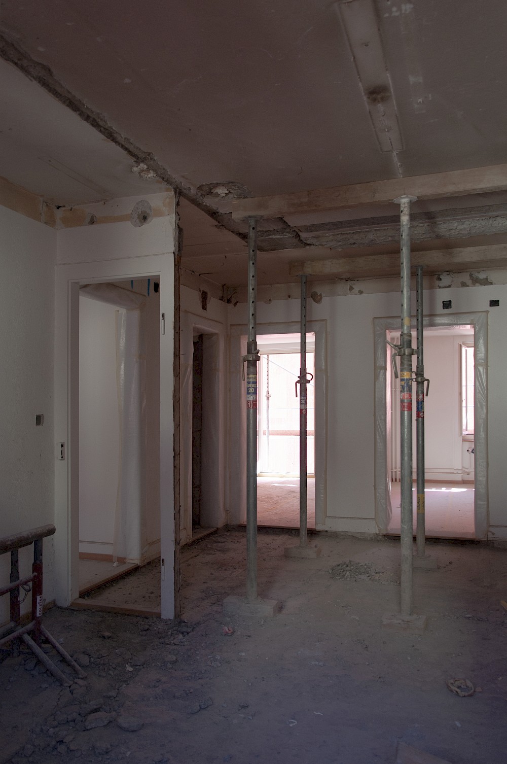 Start Umbau Geranienstrasse