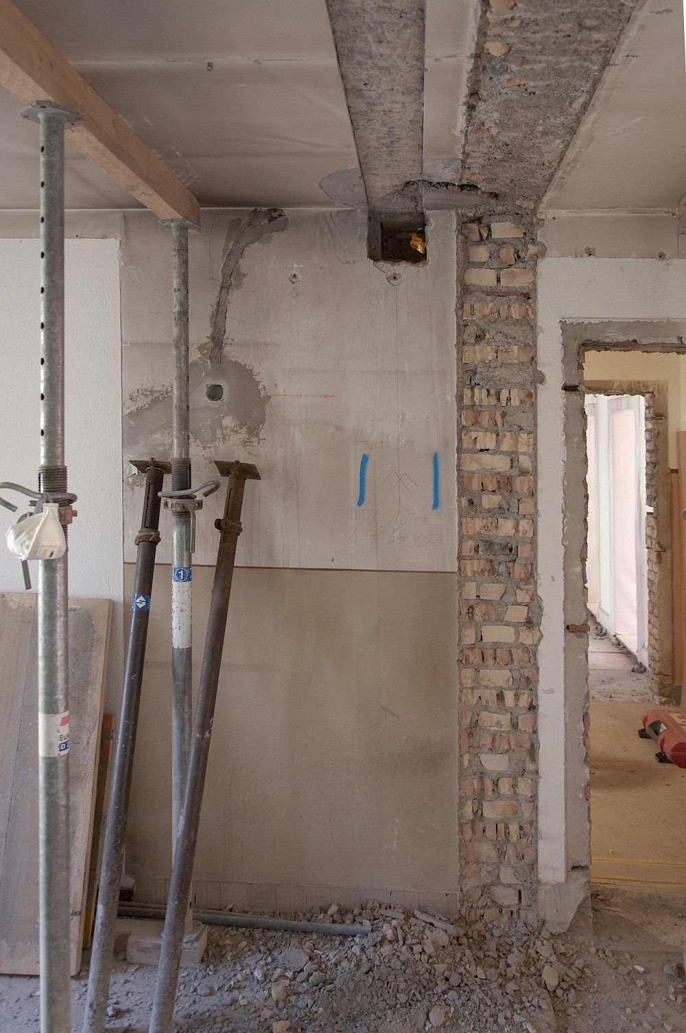 Start Umbau Geranienstrasse