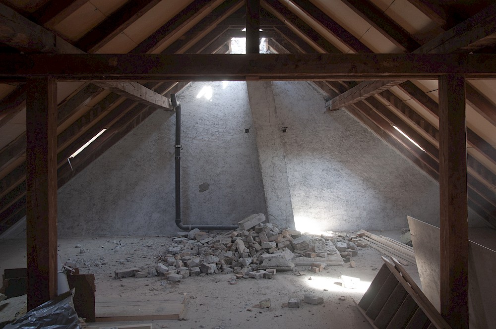 Start Umbau Geranienstrasse