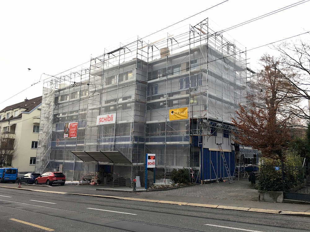 Energetische Fassadensanierung Bürogebäude