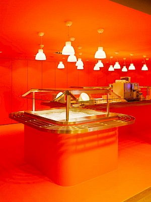 Umbau Personal­restaurant