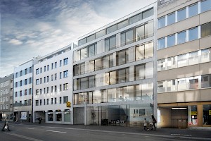 Studie, Neubau Wohn- und Geschäftshaus