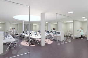 Studie Sanierung Notfall, USZ