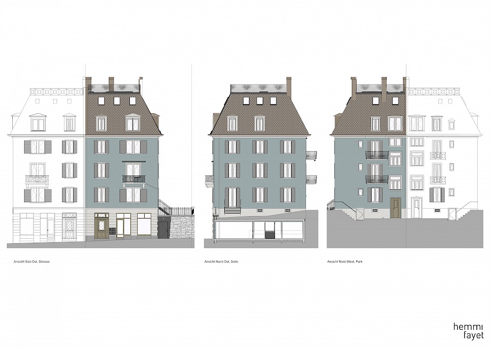 Umbau und Sanierung Mehrfamilienhaus