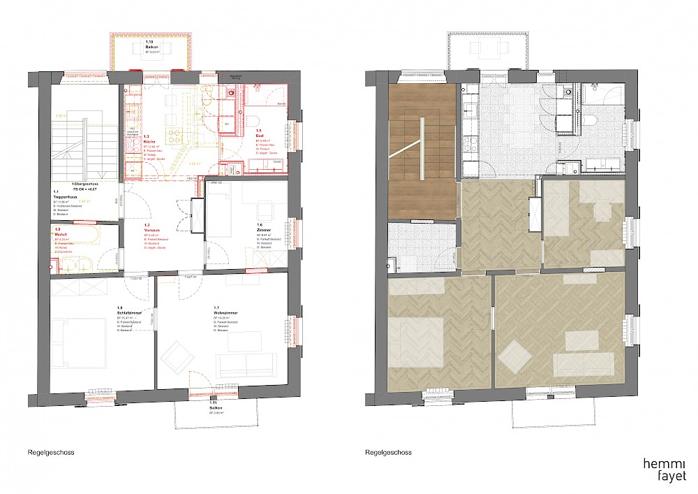 Umbau und Sanierung Mehrfamilienhaus