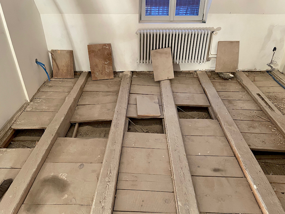 Umbau und Sanierung Mehrfamilienhaus