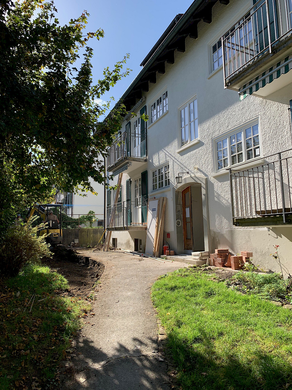 Umbau und Sanierung Mehrfamilienhaus