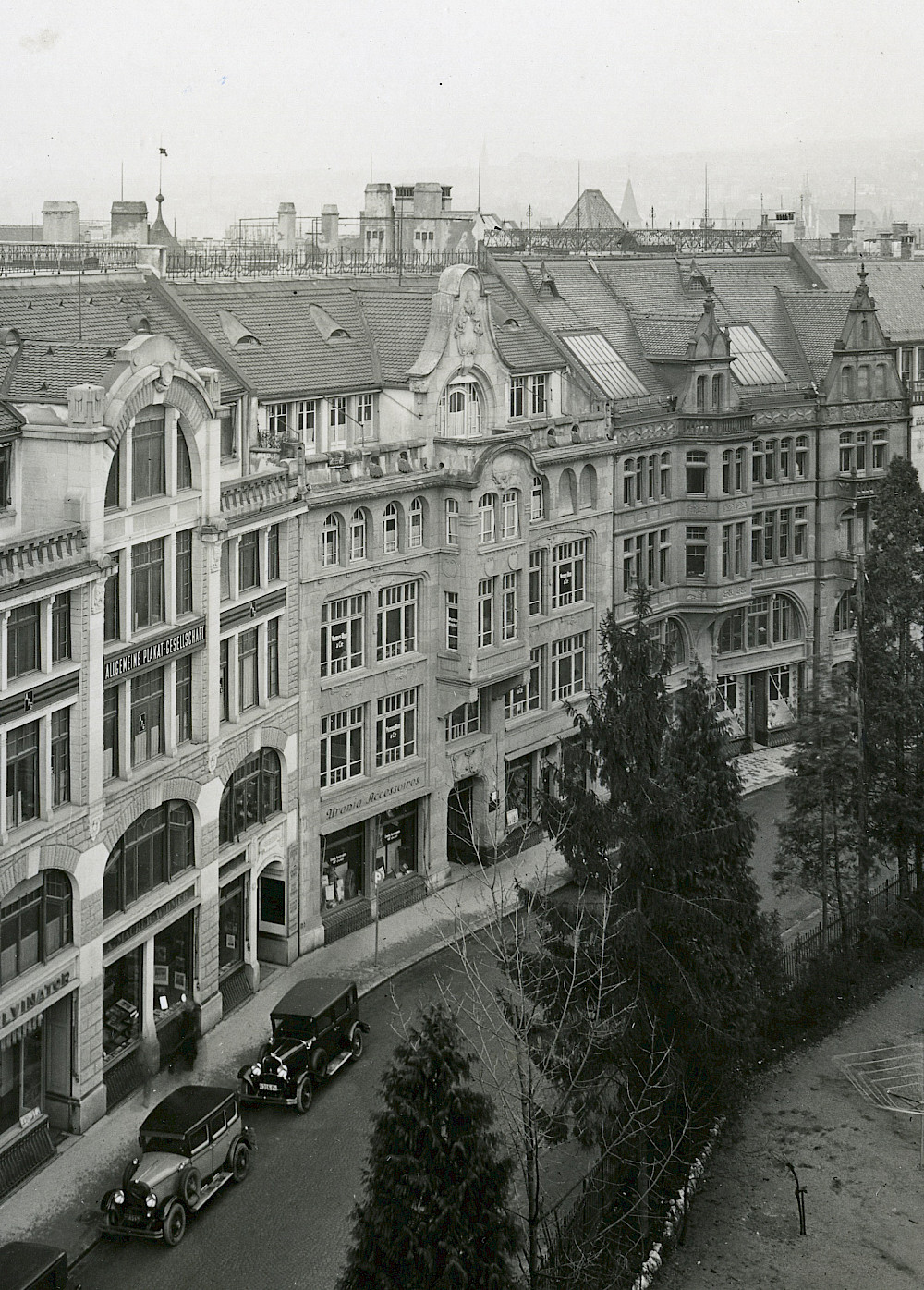 Historische Aufnahme: Gottfried Gloor (Baugeschichtliches Archiv Stadt Zürich)