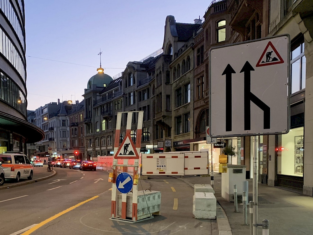 Baustart Uraniastrasse